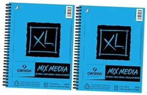 Canson XL Series Mix Media Paper Pad, Heavyweight, Fine Texture, Heavy Sizing - Picture 1 of 2