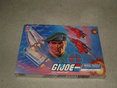 1988 Vintage G.I. JOE 221pc Puzzle Scene 1 Falcon Targets Cobra Command - Image 1 of 4