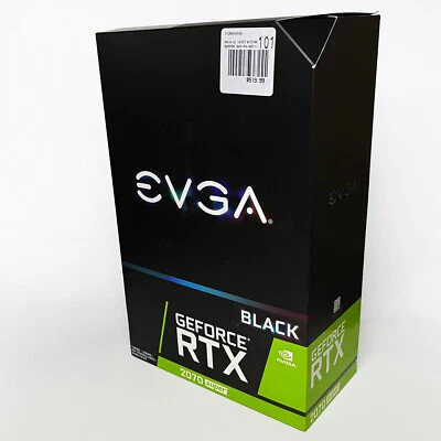 EVGA 08G-P4-3071-KR GeForce RTX 2070 Super Gaming Black, 8GB GDDR6 NEW-OPEN BOX - Image 1 of 4