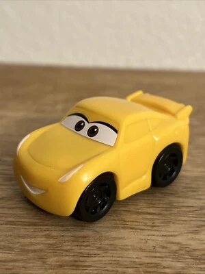 Coche de juguete amarillo DINCO Disney Pixar Cars McDonalds Happy Meal coche de juguete Foto 1 de 4