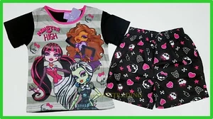 BNWT Monster High top t-shirt tshirt girls Pyjamas brand new sleepwear pajamas - Picture 1 of 1