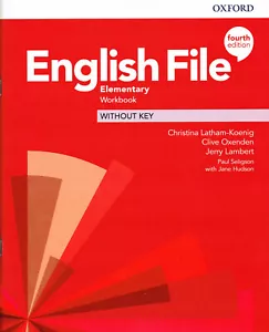 Oxford ENGLISH FILE 4TH EDITION Elementary WORKBOOK without Key 0194032914 @ NEW - Bild 1 von 2
