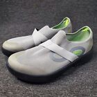 Oofos Mens Shoes Oomg Low Recovery Oofoam Slip On Gray Grey Black Size 12 
