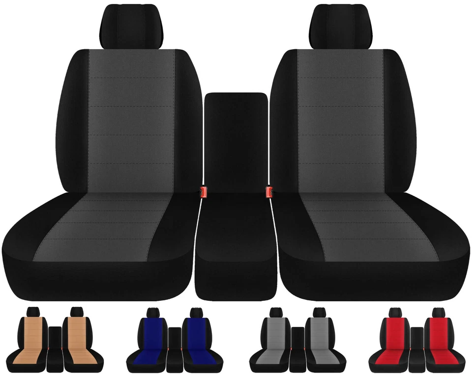 Juego de fundas de asiento de coche delanteras 40-20-40 para camioneta Dodge Dakota 2005-2011 Foto 1 de 1