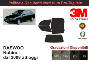 pellicola oscurante vetri daewoo nubira sw dal 2008 posteriore - Imagen 1 de 1