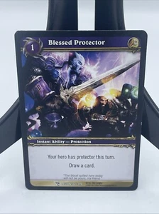 Blessed Protector Legion 56/319 Common World Of Warcraft WOW TCG Card - Picture 1 of 2