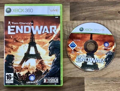 TOM CLANCY'S : END WAR - UBISOFT X-BOX 360 GAME - PLAY GAME WITH VOICE COMMAND - Image 1 of 4