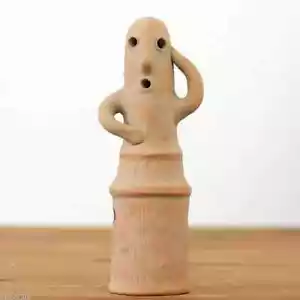 Dancing Haniwa (Male) (Height 15.8cm) Aquarium Objects Unique interior Japan - Picture 1 of 3