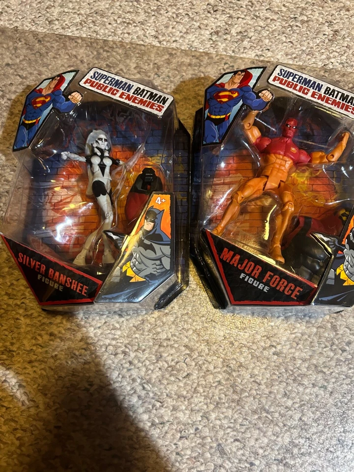 DC Universe Public Enemies - SILVER BANSHEE - MAJOR FORCE Nuevo, sin abrir Foto 1 de 4