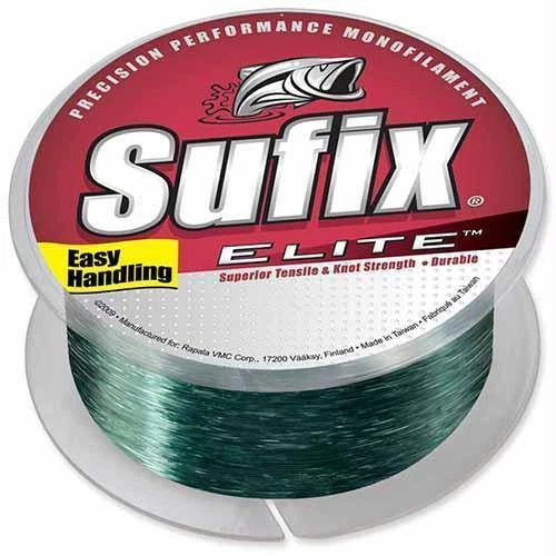 Sufix Elite 20 LB Fishing Line Green Size- 330 Yd Spool