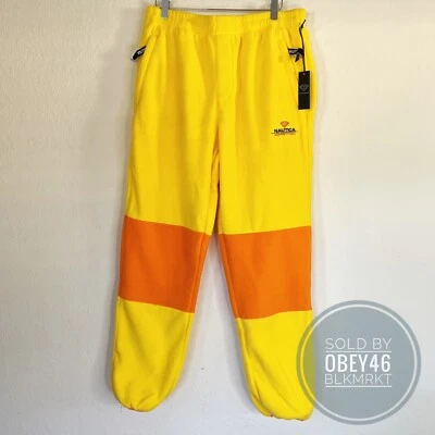 DIAMOND X NAUTICA POLAR FLEECE JOGGERS Amarelo/Laranja Masculino Médio 32 - Imagem 1 de 4