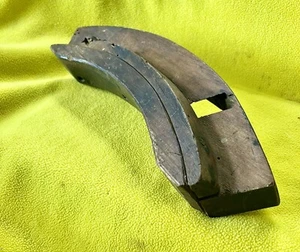 Antique Curved Radius Primitive Wood Plane Wheels Edges Tool - Picture 1 of 6