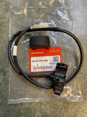 Genuine Honda CRF150F CRF230F Starter Control Switch Assembly OEM 35150-KPS-900 - Image 1 of 4