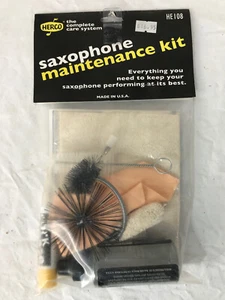 Herco Saxophone Maintenance Kit - Cleaning Kit - Unopened - New Old Stock - Picture 1 of 2