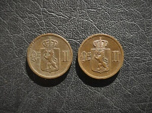 2 Ore Norway 1893 1897 VF/XF - Picture 1 of 4