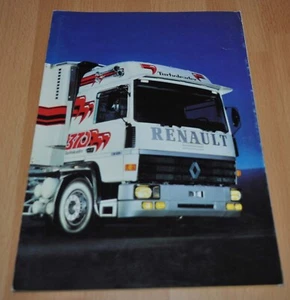 Folleto de autobús camión gama modelo Renault edición ENG - Imagen 1 de 4