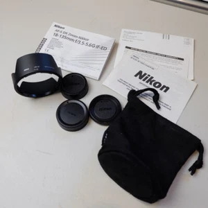 Nikon Manual ONLY for AF-S DX Zoom Nikkor – w/ HB-32 Lens Hood Cover Caps & Bag - Picture 1 of 9