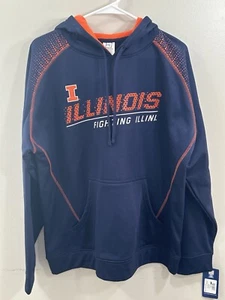 Illinois Fighting ILLINI Hoodie. Large. NWT - Picture 1 of 5