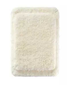 17 x 20 & 20 x 30, Ivory Cloud 2pc Bath Rug Set, Easy Maintenance - Picture 1 of 5