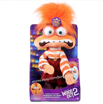 Peluche Disney Pixar Inside Out 2 Ansiedad - 12" Foto 1 de 4