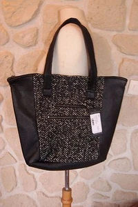 Sac à main noir marque Diplodocus avec laine étiqueté à 109€ - Imagen 1 de 1