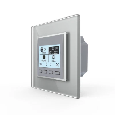 LIVOLO programmierbares Thermostat Raumthermostat für Fußbodenheizung Glasrahmen - Bild 1 von 4