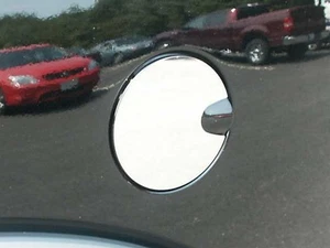2007-2011 DODGE NITRO 1 Piece Stainless Steel Gas Door Cover Trim - Picture 1 of 1