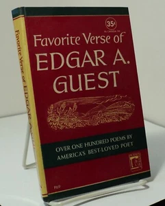 Favorite Verse of Edgar A Guest - Perma Books P69 - 1950 - Picture 1 of 5