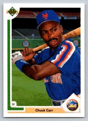 1991 Upper Deck - Chuck Carr #514 (RC) - Image 1 of 2