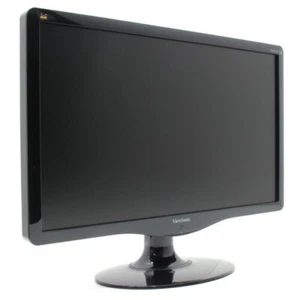 ViewSonic VA2445-LED 24" Full HD 1080p LED Monitor - VGA DVI Ports - Grade B - Picture 1 of 3