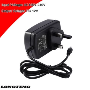 DC12V 3A Power Supply Adapter For Led Lights Strip Input AC100V-240V 5.5*2.1mm - Picture 1 of 6