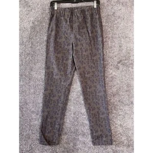 Soft Surroundings Metro Leggings Size Small Leopard Print Denim Pull On Jegging - Picture 1 of 15