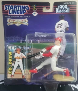 Nuevo 1999 extendido JD Drew Cardinals novato radiocontrol línea inicial SLU Kenner Hasbro - Imagen 1 de 4