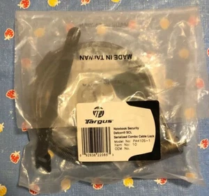 Targus Defcon SCL Laptop Combination Cable Lock / PA410S-1-Brand New - Picture 1 of 2