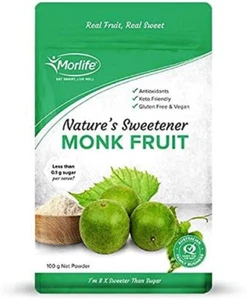 Monk Fruit Powder 100G - Gluten Free - Contains Antioxidants - Natural & Vegan - Picture 1 of 12