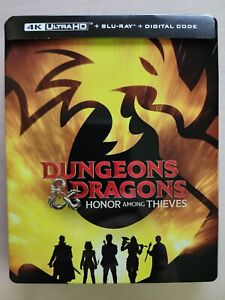 Dungeons & Dragons: Honor Among Thieves SteelBook 4K Ultra HD + Blu-Ray Disc Dig