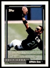 1992 Topps Joey Cora Chicago White Sox #302