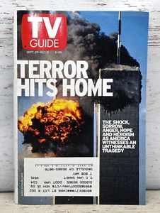 TV Guide September 29 2001 TERROR HITS HOME The Twin Towers - Bild 1 von 3