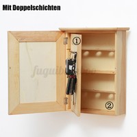 Schlüsselkasten Schlüsselbox Holz Schlüsselschrank Schlüsselbrett Schlüsselbord