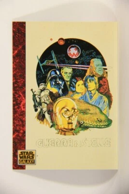 Star Wars Galaxy 1993 Topps Card #58 A New Hope Italian Poster Artwork L012100 - Image 1 of 2