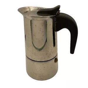 GB Italy Kaffeekanne Inox 18-10 Kaffee Espresso Kaffeemaschine Herdplatte Edelstahl - Bild 1 von 12