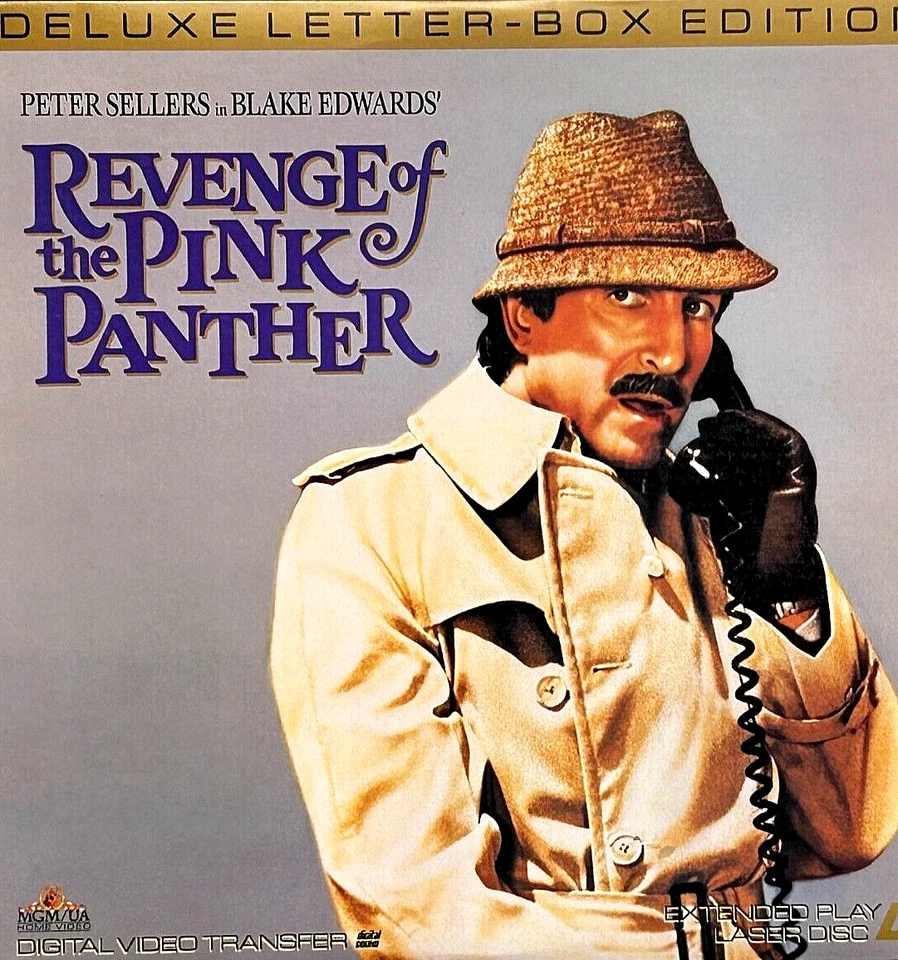 REVENGE OF THE PINK PANTHER (PETER SELLERS) PREMIUM USED LASERDISC (NM/EX) — 第 1/1 张图片