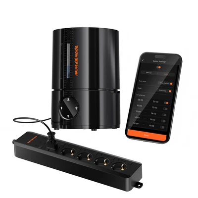 Spider Farmer 5L Cool Mist Humidifier with GGS AC5 Power Strip Kit for Smart Con - Image 1 of 4
