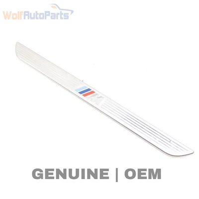 BMW X5 2007-2013 - Panel de umbral de puerta delantera / placa de desgaste (M Sport) 7205263 Foto 1 de 4