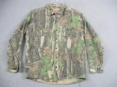Camisa Winchester De Colección Para Hombres Grande Camuflada Caza Exterior Abotonada Años 90 Woodsma Foto 1 de 4