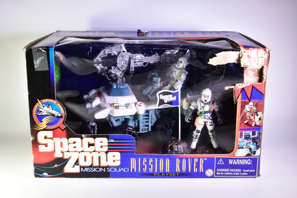 RARO! Juego Space Zone Mission Squad Mission Rover - ¡Juguete Chap Mei Vintage Años 90! Foto 1 de 4