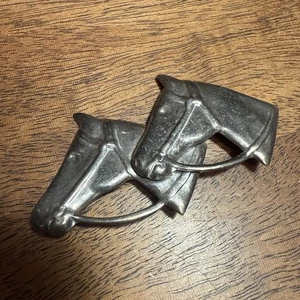 925 Sterling Silber Vintage Mexico Reiten Pferd Western Reiter Anstecknadel Brosche - Bild 1 von 18