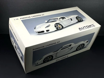 1/18 Autoart 78045 PORSCHE CARRERA GT (White) New in Box Rare Diecast Model Car - Image 1 of 4