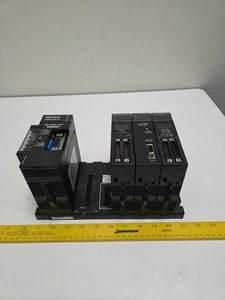 GE Fanuc IC693CHS397J Enhanced 5 Slot Base W/ Power Supply, And 3 Modules  - Picture 1 of 8