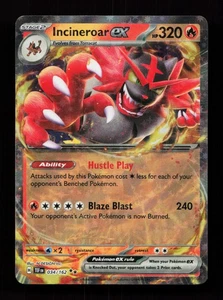 Incineroar ex 034/162 SV05: Temporal Forces Pokémon Card - Picture 1 of 2